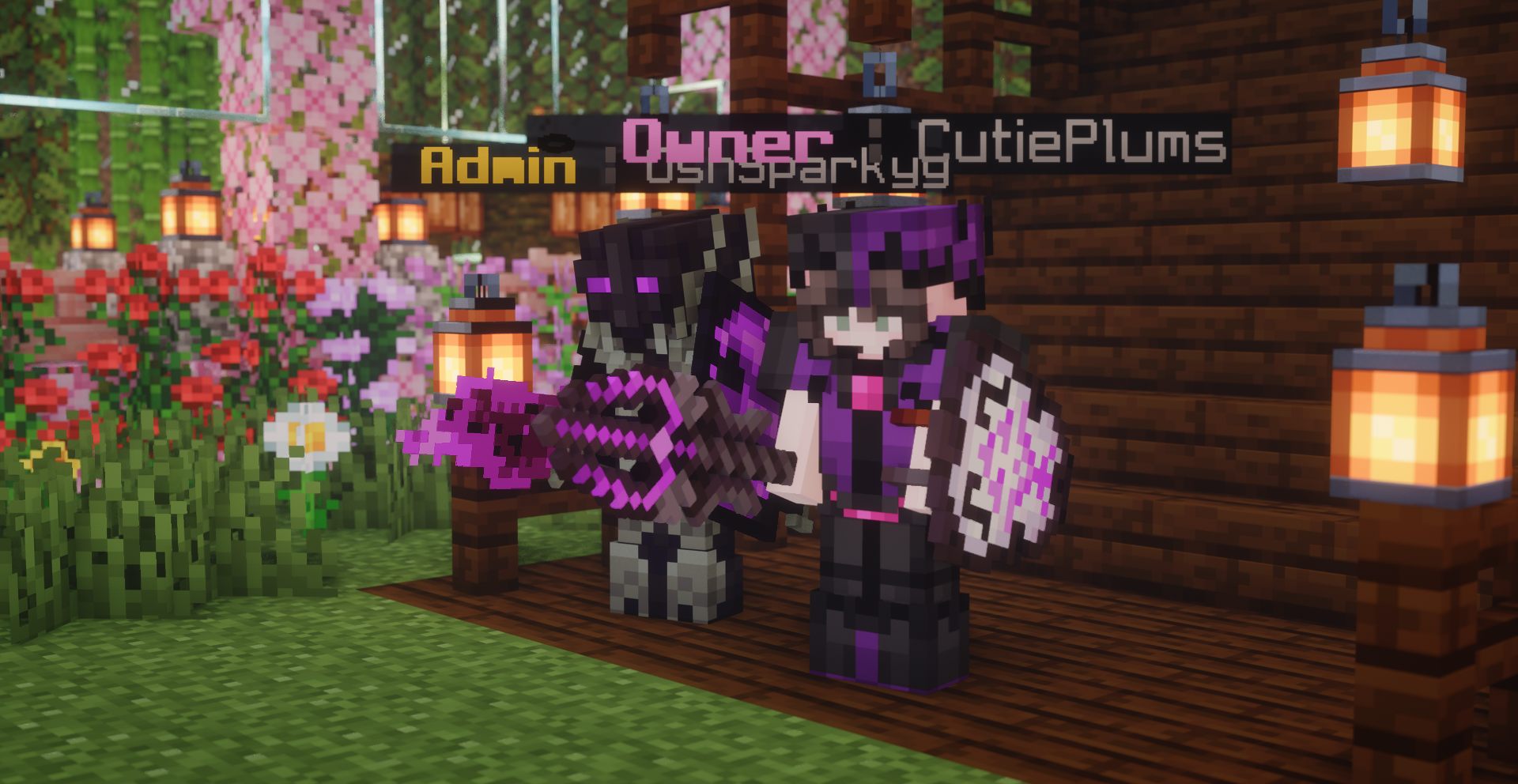 Cutie Plums & OshSparkyy